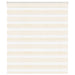 Zebra rolgordijn 125x100 cm stofbreedte 120,9 cm marmerbeige