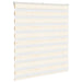 Zebra rolgordijn 135x100 cm stofbreedte 130,9 cm marmerbeige