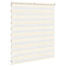 Zebra rolgordijn 135x100 cm stofbreedte 130,9 cm marmerbeige