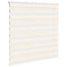Zebra rolgordijn 140x100 cm stofbreedte 135,9 cm marmerbeige