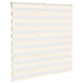 Zebra rolgordijn 145x100 cm stofbreedte 140,9 cm marmerbeige