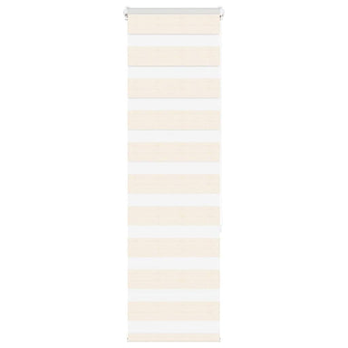 Zebra Blind 40x150 cm stofbreedte 35,9 cm polyester marmerbeige