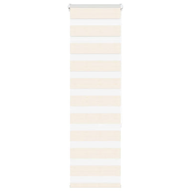 Zebra Blind 45x150 cm stofbreedte 40,9 cm polyester marmerbeige