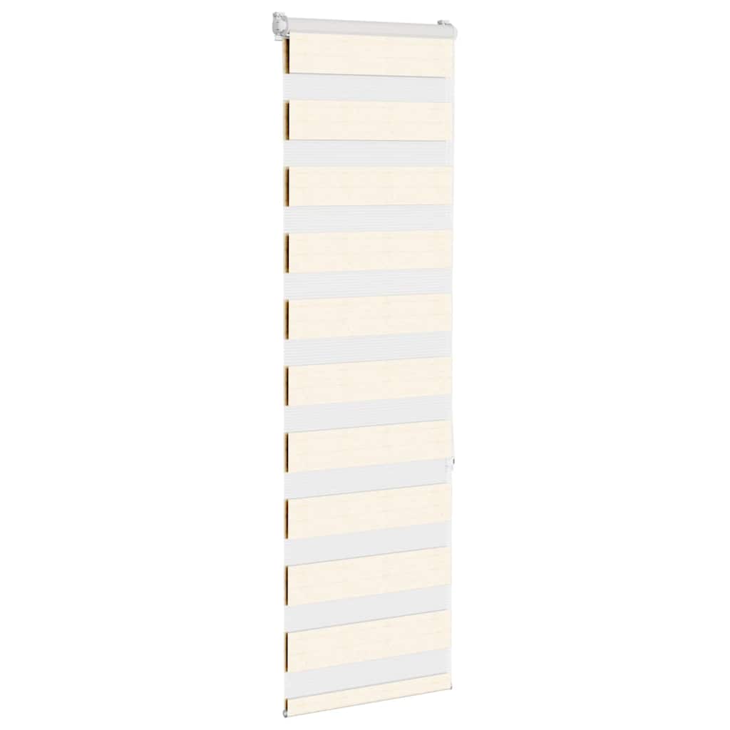 Zebra Blind 50x150 cm stofbreedte 55,9 cm polyester marmerbeige
