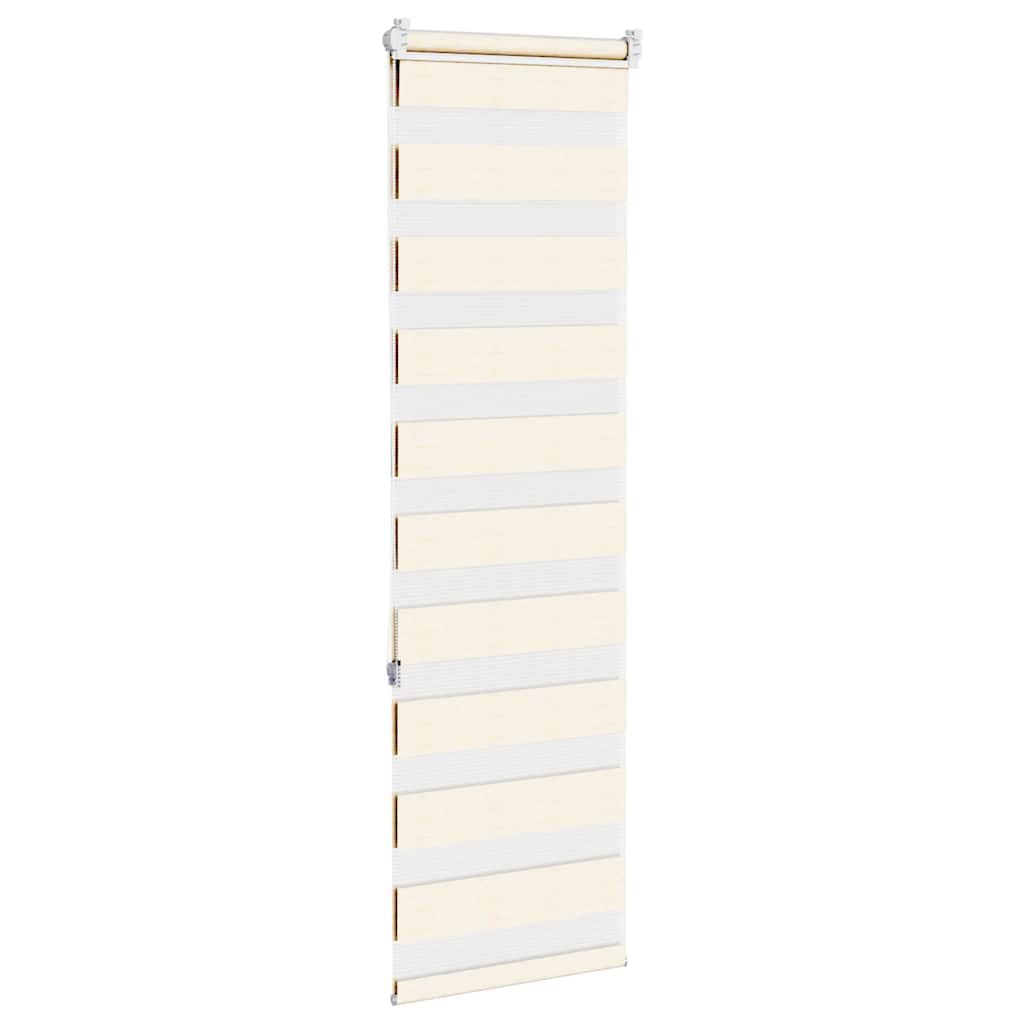 Zebra Blind 50x150 cm stofbreedte 55,9 cm polyester marmerbeige