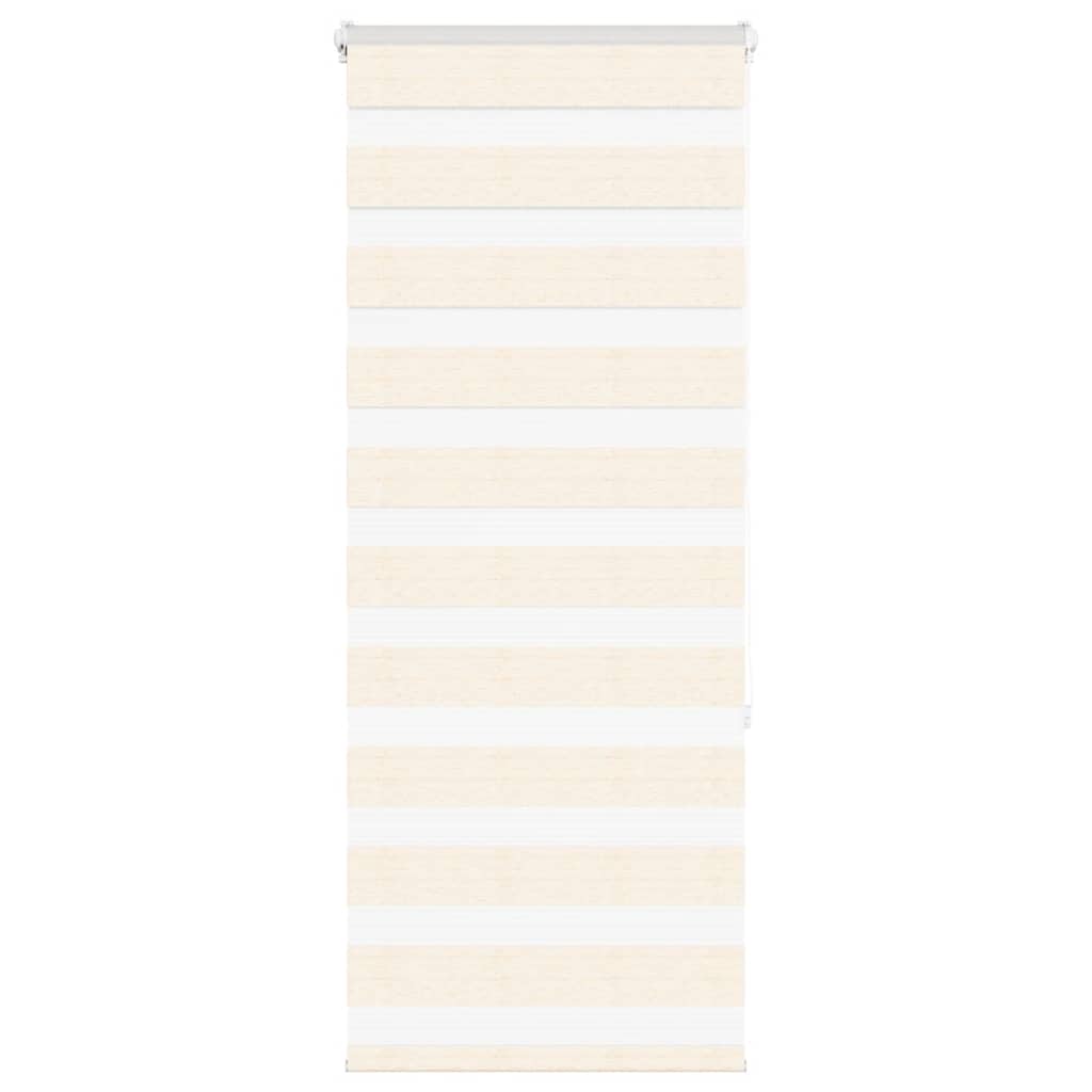 Zebra Blind 55x150 cm stofbreedte 50,9 cm polyester marmerbeige