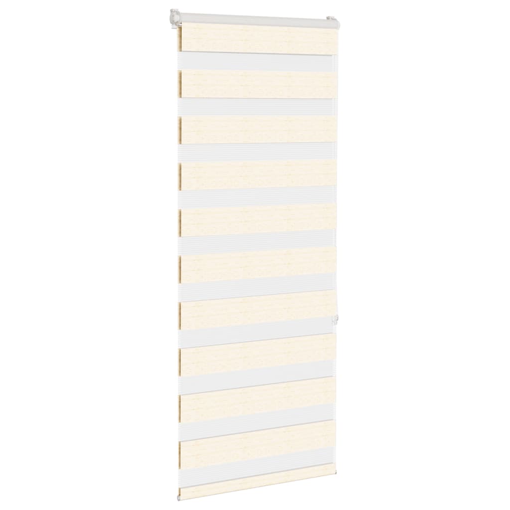 Zebra Blind 55x150 cm stofbreedte 50,9 cm polyester marmerbeige