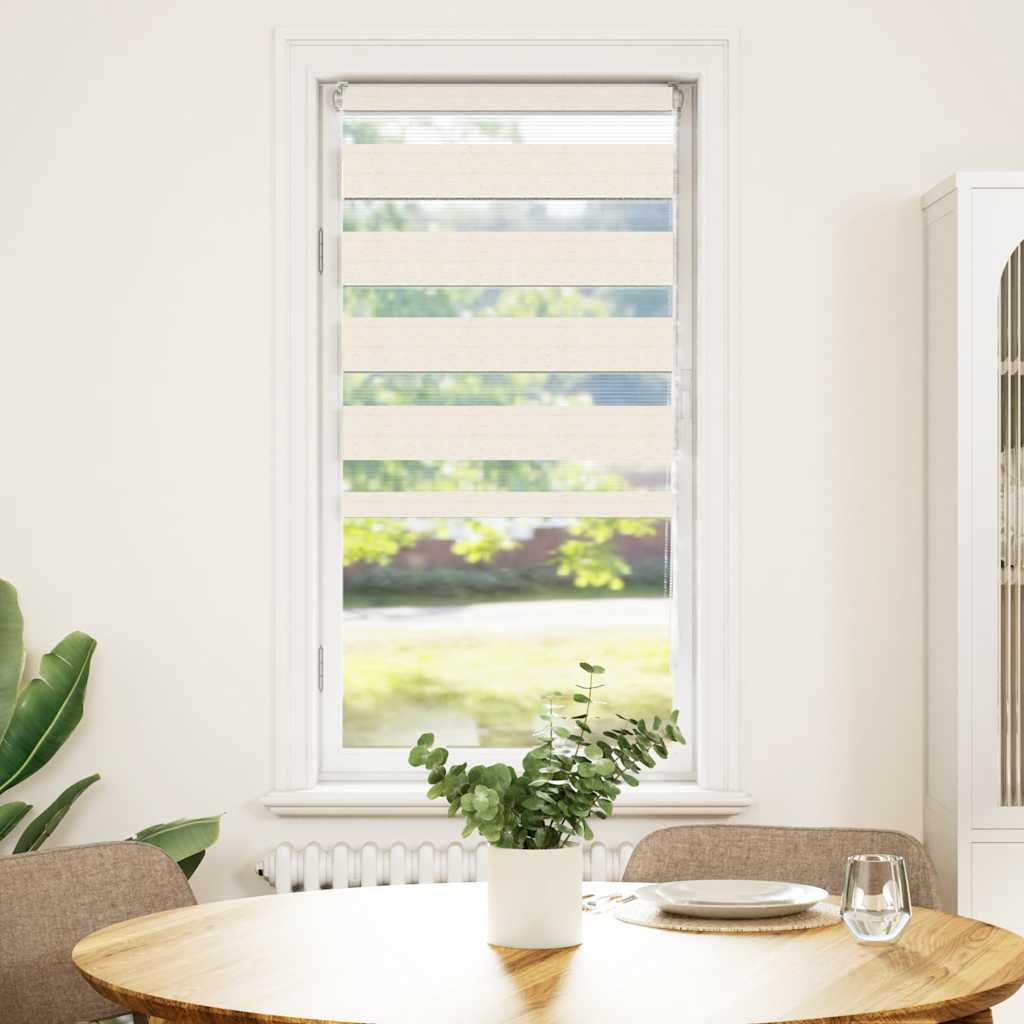 Zebra Blind 60x150 cm stofbreedte 55,9 cm polyester marmerbeige