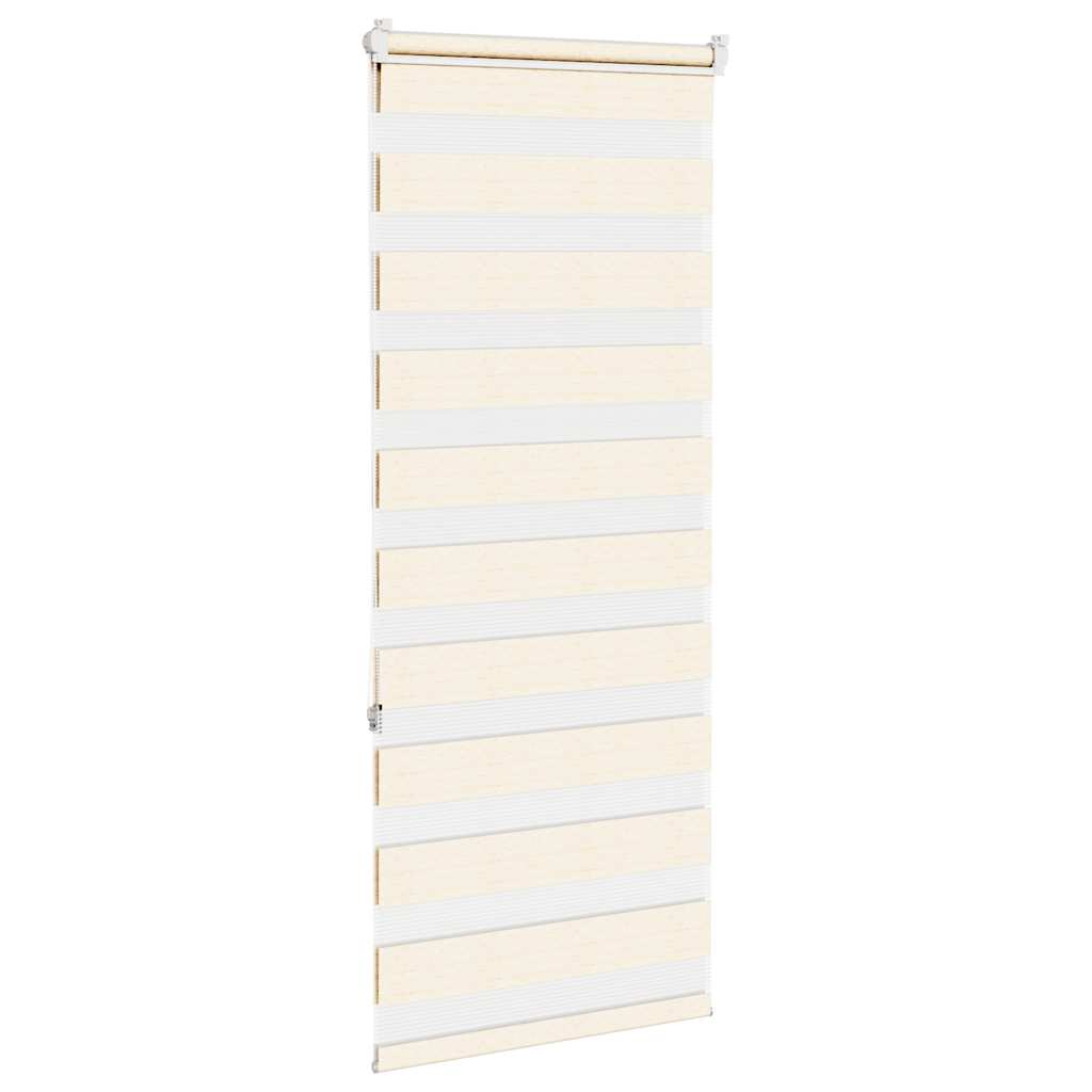 Zebra Blind 60x150 cm stofbreedte 55,9 cm polyester marmerbeige
