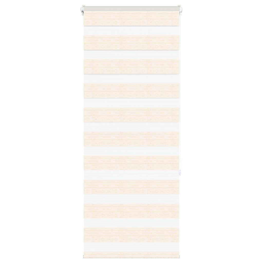 Zebra rolgordijn 65x150 cm stofbreedte 60,9 cm marmerbeige