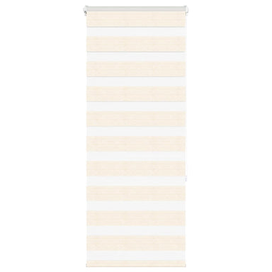 Zebra rolgordijn 65x150 cm stofbreedte 60,9 cm marmerbeige