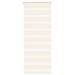 Zebra rolgordijn 65x150 cm stofbreedte 60,9 cm marmerbeige