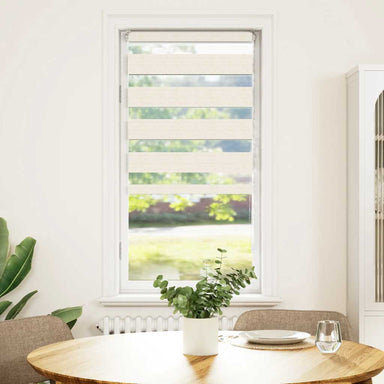 Zebra rolgordijn 65x150 cm stofbreedte 60,9 cm marmerbeige
