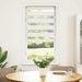 Zebra rolgordijn 65x150 cm stofbreedte 60,9 cm marmerbeige