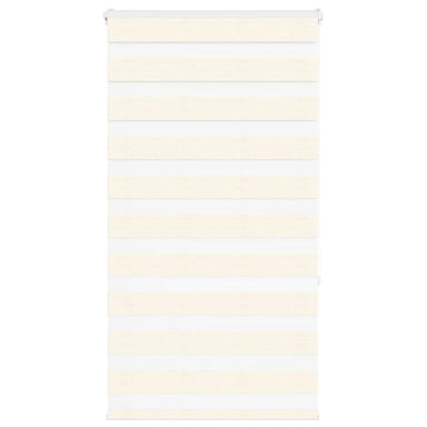 Zebra rolgordijn 75x150 cm stofbreedte 70,9 cm marmerbeige