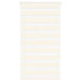 Zebra rolgordijn 75x150 cm stofbreedte 70,9 cm marmerbeige