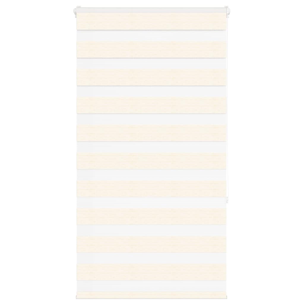 Zebra rolgordijn 85x150 cm stofbreedte 80,9 cm marmerbeige