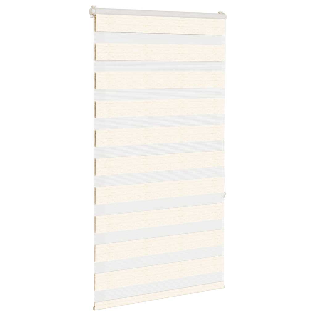 Zebra rolgordijn 85x150 cm stofbreedte 80,9 cm marmerbeige