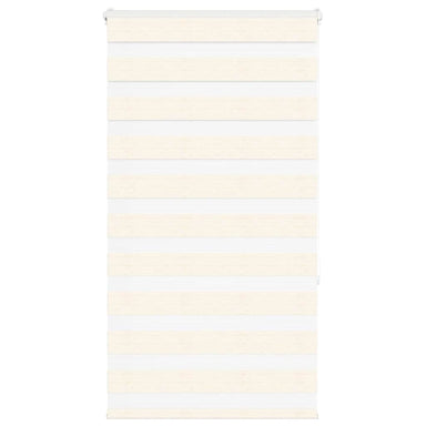 Zebra rolgordijn 90x150 cm stofbreedte 85,9 cm marmerbeige