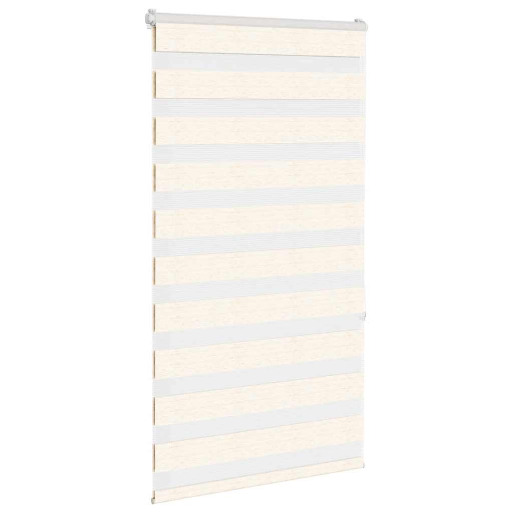Zebra rolgordijn 90x150 cm stofbreedte 85,9 cm marmerbeige