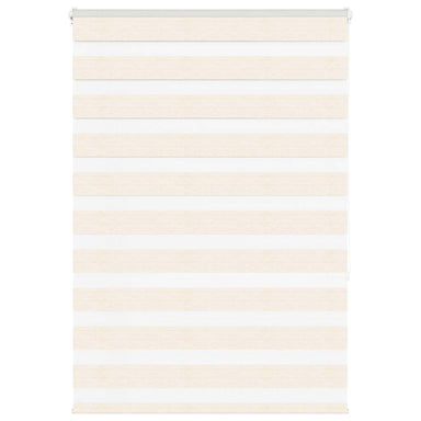 Zebra rolgordijn 100x150 cm stofbreedte 95,9 cm marmerbeige