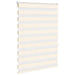 Zebra rolgordijn 100x150 cm stofbreedte 95,9 cm marmerbeige