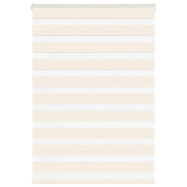 Zebra Blind 105x150cm stofbreedte 100,9cm polyester marmerbeige