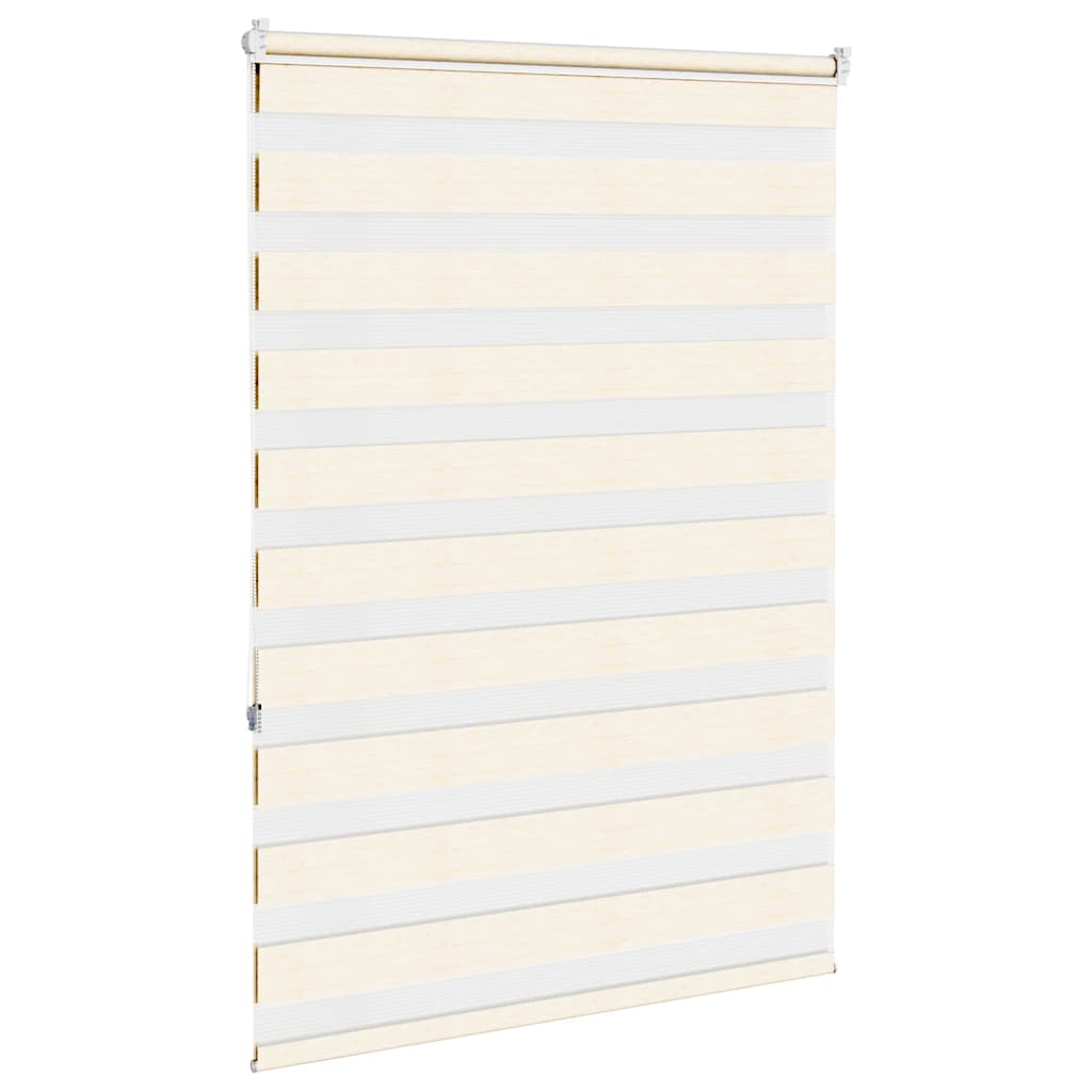 Zebra Blind 105x150cm stofbreedte 100,9cm polyester marmerbeige