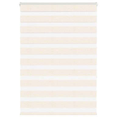 Zebra rolgordijn 110x150 cm stofbreedte 105,9 cm marmerbeige