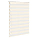 Zebra rolgordijn 110x150 cm stofbreedte 105,9 cm marmerbeige