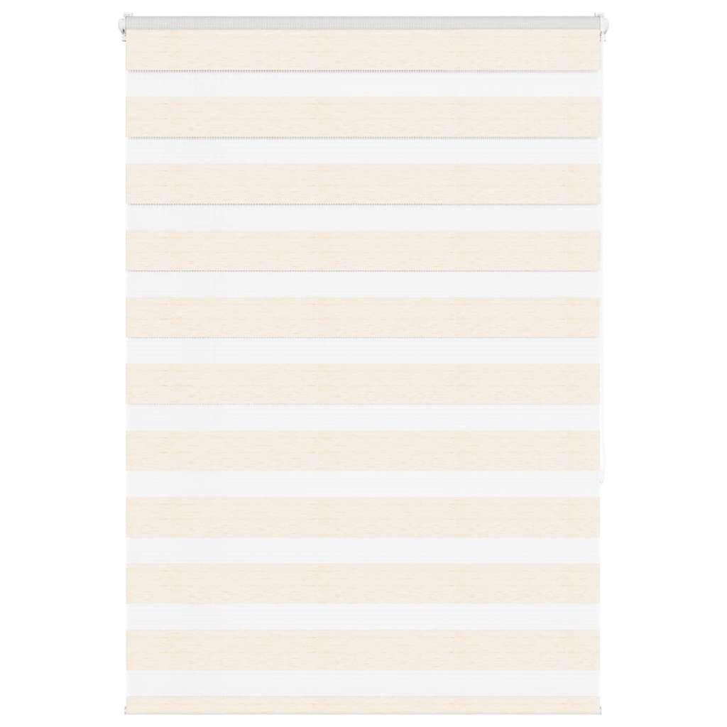 Zebra rolgordijn 115x150 cm stofbreedte 110,9 cm marmerbeige
