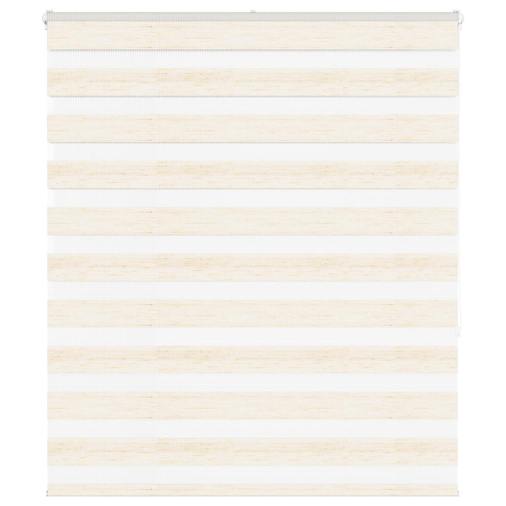 Zebra rolgordijn 120x150 cm stofbreedte 115,9 cm marmerbeige
