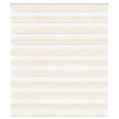 Zebra rolgordijn 120x150 cm stofbreedte 115,9 cm marmerbeige