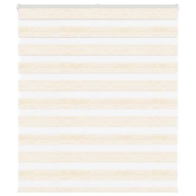 Zebra rolgordijn 105x150 cm stofbreedte 100,9 cm marmerbeige