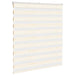 Zebra rolgordijn 130x150 cm stofbreedte 125,9 cm marmerbeige