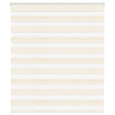Zebra rolgordijn 135x150 cm stofbreedte 130,9 cm marmerbeige
