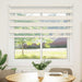 Zebra rolgordijn 140x150 cm stofbreedte 135,9cm marmerbeige