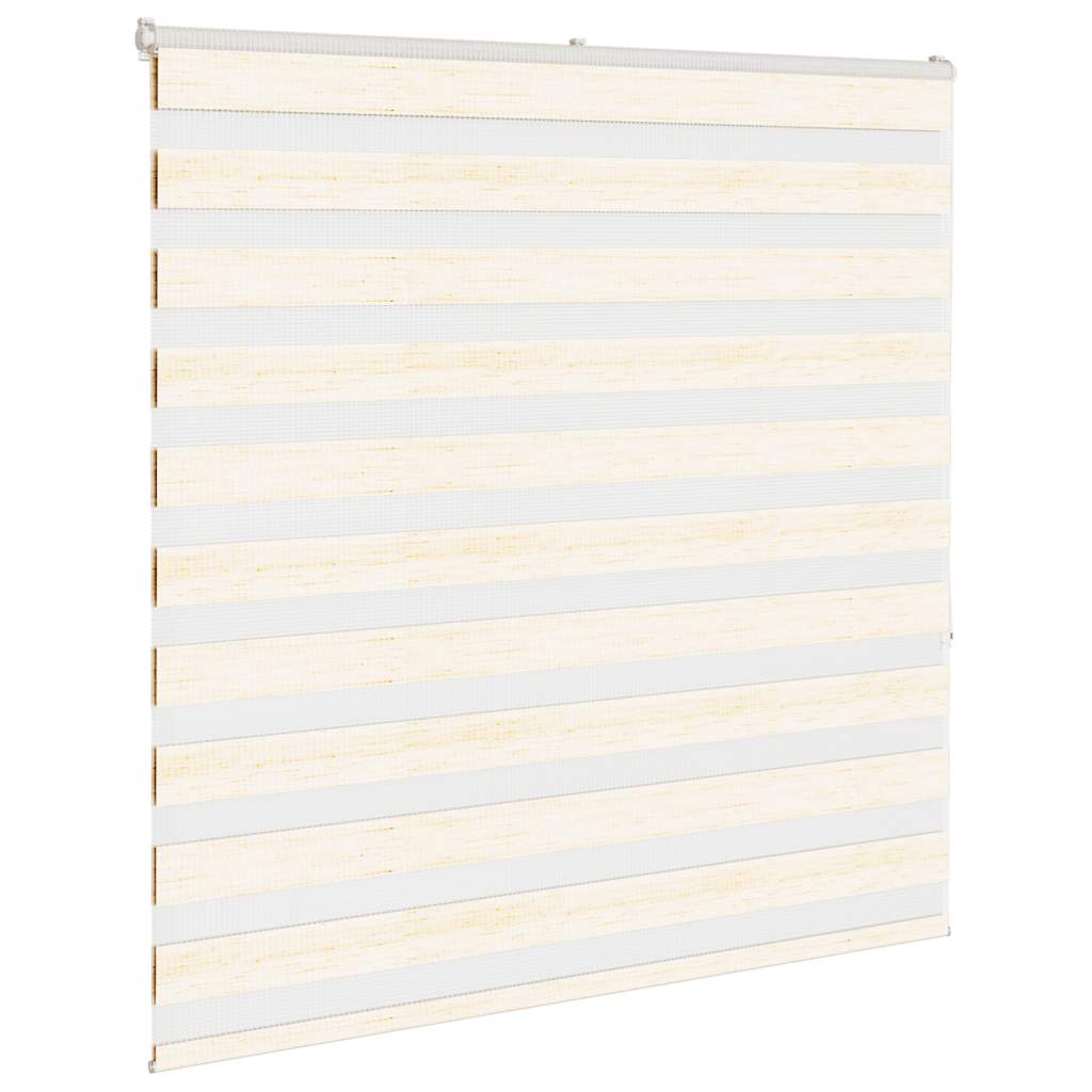 Zebra rolgordijn 140x150 cm stofbreedte 135,9cm marmerbeige