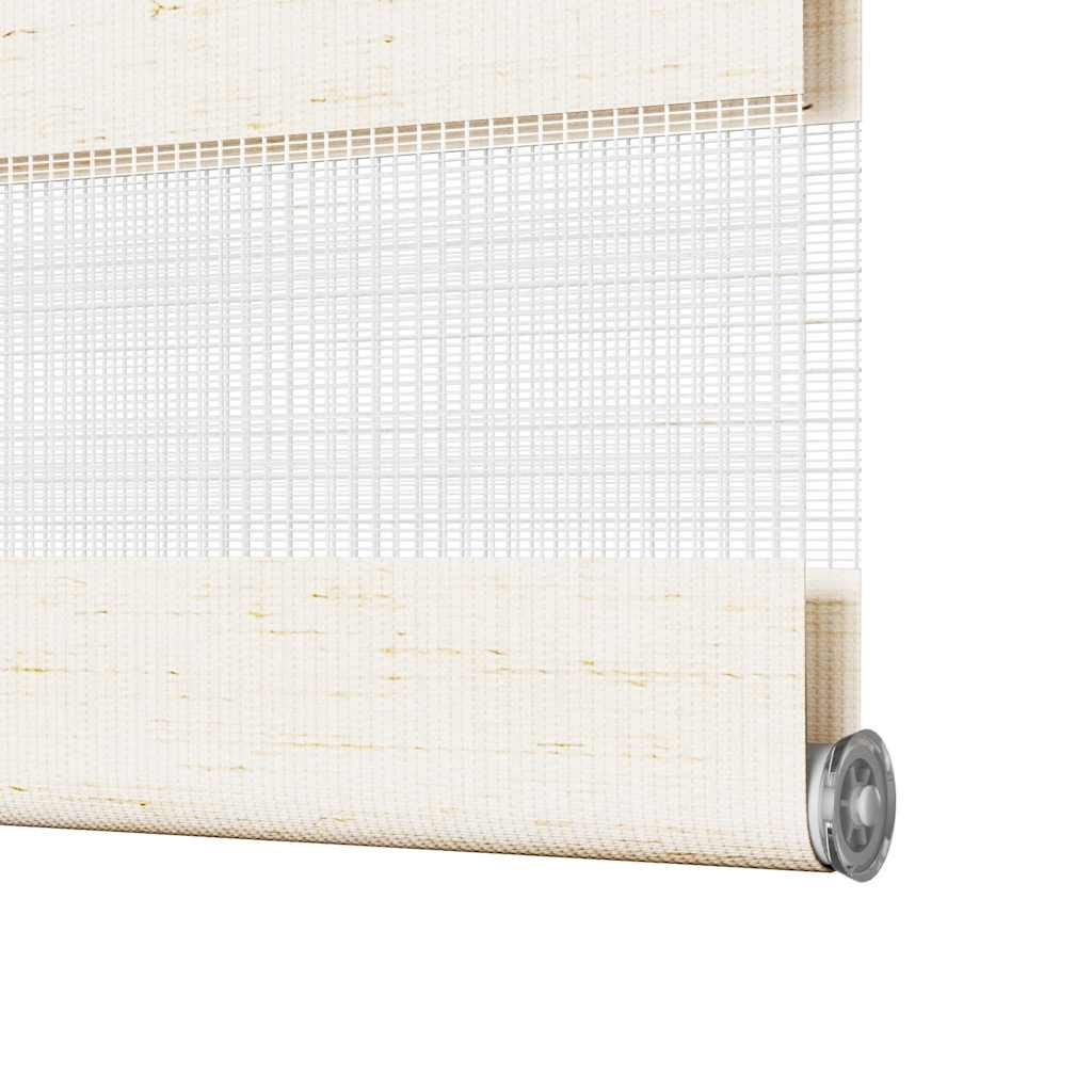 Zebra Blind 145x150cm stofbreedte 140,9cm polyester marmerbeige