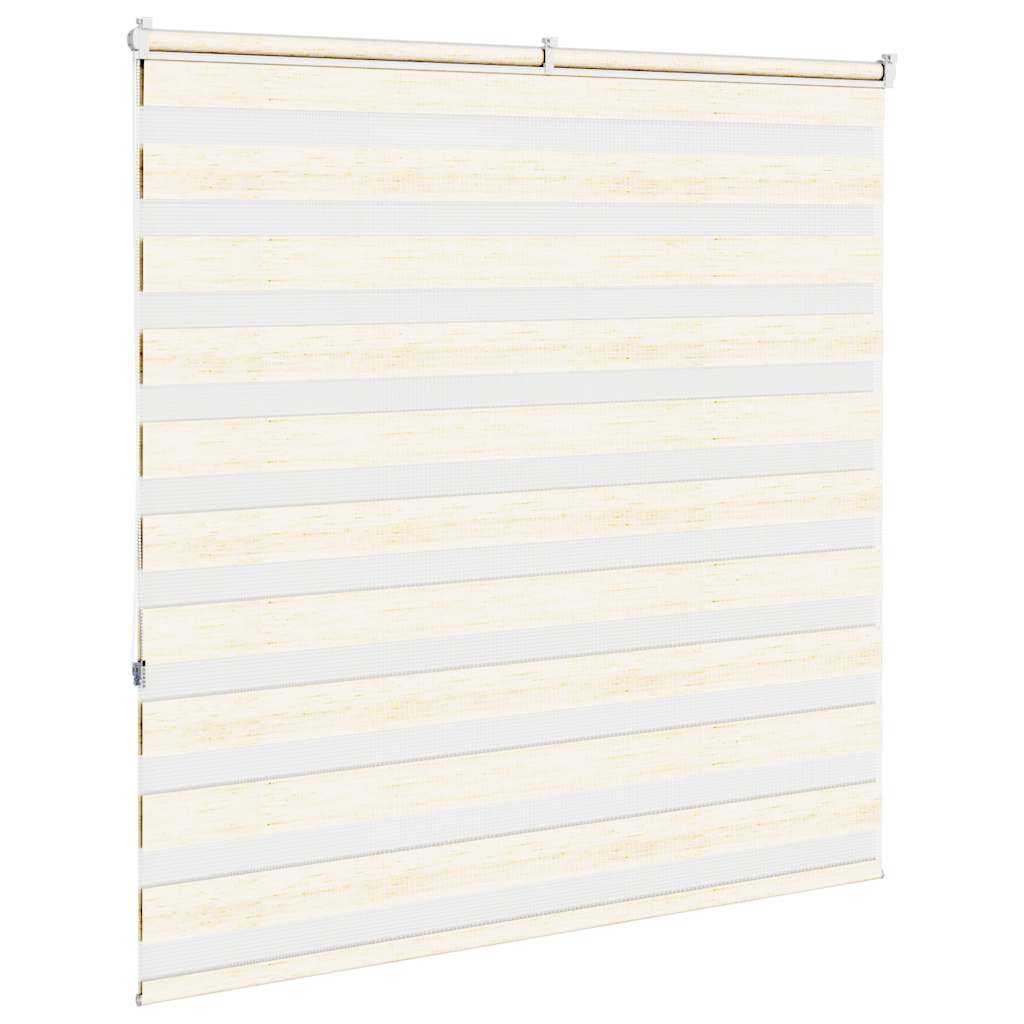Zebra Blind 145x150cm stofbreedte 140,9cm polyester marmerbeige