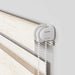Zebra Blind 145x150cm stofbreedte 140,9cm polyester marmerbeige
