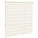 Zebra rolgordijn 150x150 cm stofbreedte 145,9cm marmerbeige