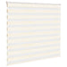 Zebra rolgordijn 160x150 cm stofbreedte 155,9 cm marmerbeige