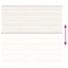 Zebra rolgordijn 160x150 cm stofbreedte 155,9 cm marmerbeige