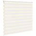 Zebra rolgordijn 165x150 cm stofbreedte 160,9cm marmerbeige