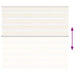 Zebra rolgordijn 165x150 cm stofbreedte 160,9cm marmerbeige