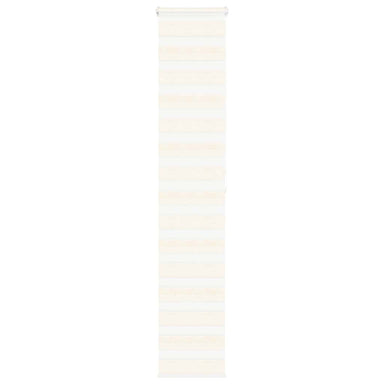 Zebra rolgordijn 40x200 cm stofbreedte 35,9 cm marmerbeige