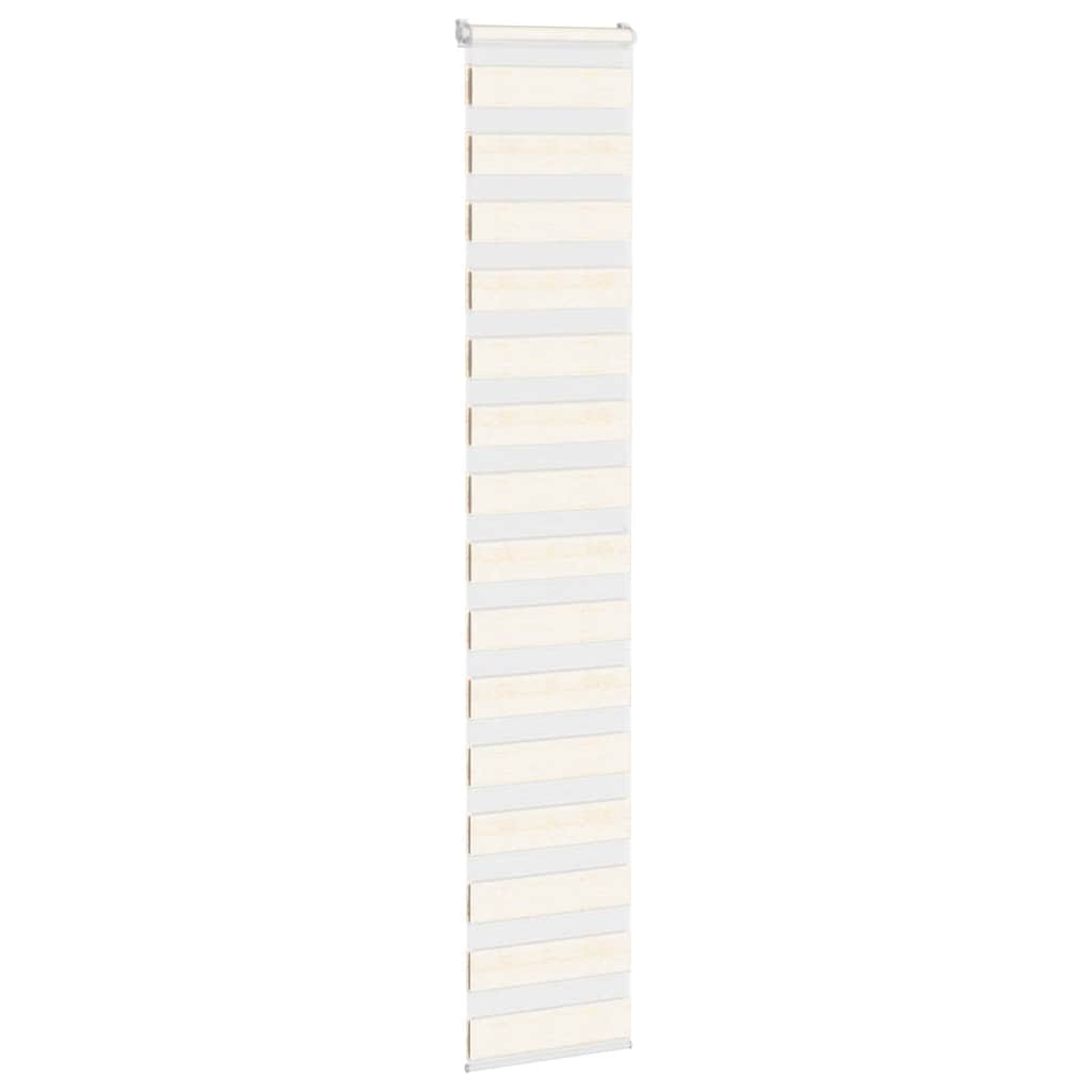 Zebra rolgordijn 40x200 cm stofbreedte 35,9 cm marmerbeige