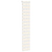 Zebra rolgordijn 45x200 cm stofbreedte 40,9 cm marmerbeige
