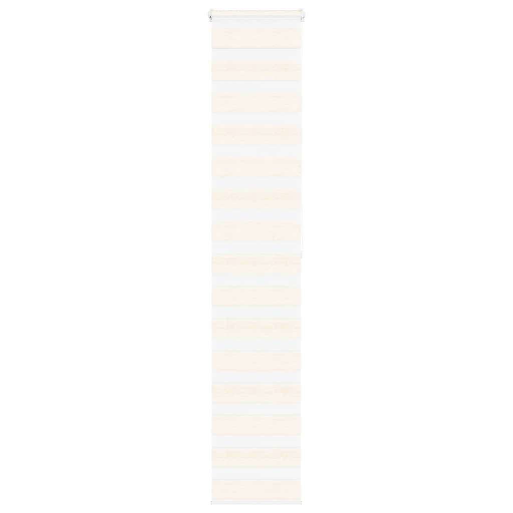 Zebra rolgordijn 50x200 cm stofbreedte 45,9cm marmerbeige